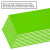 Bazic Foam Board, 20" x 30", 3/16" Thick, Fluorescent Green