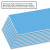 Bazic Foam Board, 20" x 30", 3/16" Thick, Sky Blue