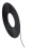 Chartpak Graphic Matte Tape, 1/32" x 648", Black