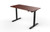Economy Electric Height Desk - Cherry Top/Black base