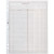 Tops Easy Use Inventory Sheets, 1 Part, 8-1/2" x 11"