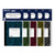 Bazic Mini Narrow Ruled Composition Books, 4-1/2" x 3-1/4", Assorted Colors, 2 Count