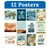 Carson Dellosa Mini Posters: Let's Explore Poster Set, 12 Count