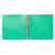 C-line Round 3-Ring Poly Binder, 1-1/2" Capacity, 8-1/2" x 11", Assorted Colors