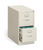 HON "310" Series 2 Drawer Letter Width Vertical File - Light Grey