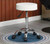 Round Stool, White