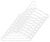 Hanger Tubular Wht 10pk