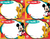 Mickey Mouse Name Tags, 40 Name Tags