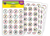 TCR5574 - Confetti Numbers Stickers