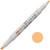 Zebra Mildliner Dual-Tip Creative Highlighter, Fine Bullet Tip & Broad Chisel Tip, Orange