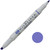Zebra Mildliner Dual-Tip Creative Highlighter, Fine Bullet Tip & Broad Chisel Tip, Lavender
