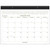 AT-A-GLANCE 2026 Two Color Monthly Desk Pad Calendar, Standard, 21 3/4" x 17"