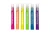 Apple Scented Neon Gel Crayons, Set of 6