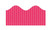 Pacon Bordette Decorative Border, 2-1/4" x 50', Magenta