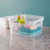 Sterilite Large Open Bin, Clear