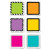 Creative Teaching Press Bold & Bright Colorful Cards 3" Designer Cut-Outs, Assorted, 36 Count