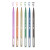 Le Pen Flex Marker Pens Set, Brush Tip, Assorted Retro Colors, 6 Count
