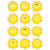 Teacher Created Resources Happy Suns Accents, Assorted, 30 Count