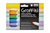 Uchida Graffiti Fabric Markers Pastel Set, Assorted Colors, 6 Count