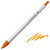 Zebra ClickArt Retractable Felt Tip Marker, Bullet Point, Orange