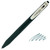 Zebra Sarasa Clip Vintage Retractable Gel Pen, Fine Point (0.5mm), Green Black