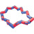 Teacher Created Resources Twistle Double Twist Red and Blue
