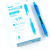 Pentel EnerGel-X Retractable Liquid Gel Pen, Fine Point (0.5mm), Sky Blue, 12 Count