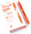 Pentel EnerGel-X Retractable Liquid Gel Pen, Fine Point (0.5mm), Orange, 12 Count