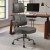 Cameron, Ultra Soft Cushion Adjustable Office Chair, Gray