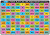 Ashley Double-Sided Smart Poly Learning Mat, Dolch & Fry 1st 100 Sight Words