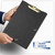 Samsill Value Padfolio with Clipboard and Writing Pad, 9-1/4" x 13", Black