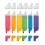 Do-Overs Erasable Highlighters - Set of 6