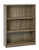 3-Shelf Laminate Bookcase, Silver Grey