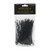 Smart Value Cable Ties, Black, 4", 120 ct.