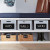 3 Piece Storage Boxes w/Chalkboard - Distressed