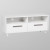 Miami Transitional White TV Stand – Fits TVs up to 50"