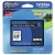 Brother Genuine TZe-325 P-Touch White Print on Black Laminated Label Tape, 3/8"