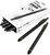 Pentel EnerGel Kuro Retractable Liquid Gel Pen, Medium Point (0.7mm), Black, 12 Count