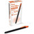 Pentel EnerGel Kuro Retractable Liquid Gel Pen, Medium Point (0.7mm), Orange, 12 Count