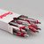 Pentel EnerGel RTX Retractable Liquid Gel Pen, Extra Fine Point (0.3mm) Needle Tip, Red, 12 Count