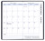 MBU-12 2027 Floral Upright Monthly Pocket Planner
