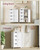 Storage Cabinet with Drawers and Door, White