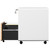 3 DRAWER MOBILE FILE, OAK
