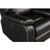 BLACK Breathable Air Leather Power Recliner w/ USB