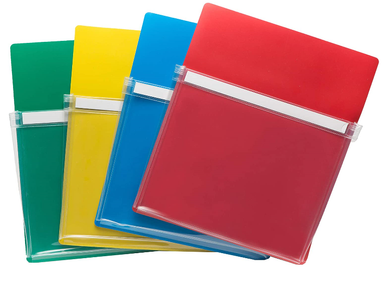 Motice Pockets Magnetic Pockets, Assorted Colors, 4 Pack - Fisher Hawaii
