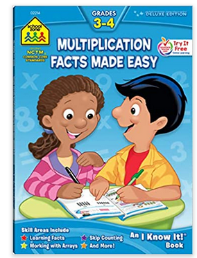 Multiplication Facts Made Easy Workbook, Grades 3-4 - Fisher Hawaii