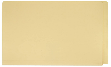 File Folder, Legal Size, Manila, Reinforced Straight Cut End Tab