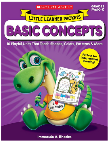 Little Learner Packets: Basic Concepts, 96 Pages, Grades Pre-K - K ...