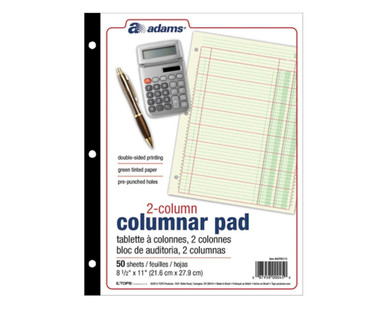 Columnar Pad, 8-1/2