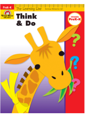 Learning Line: Think & Do Activity Book, Grades PreK & Kindergarten ...